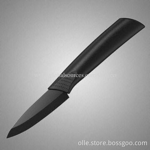 Fruit and Vegetable Carving Ceramic Knife, Black Ceramic Blade